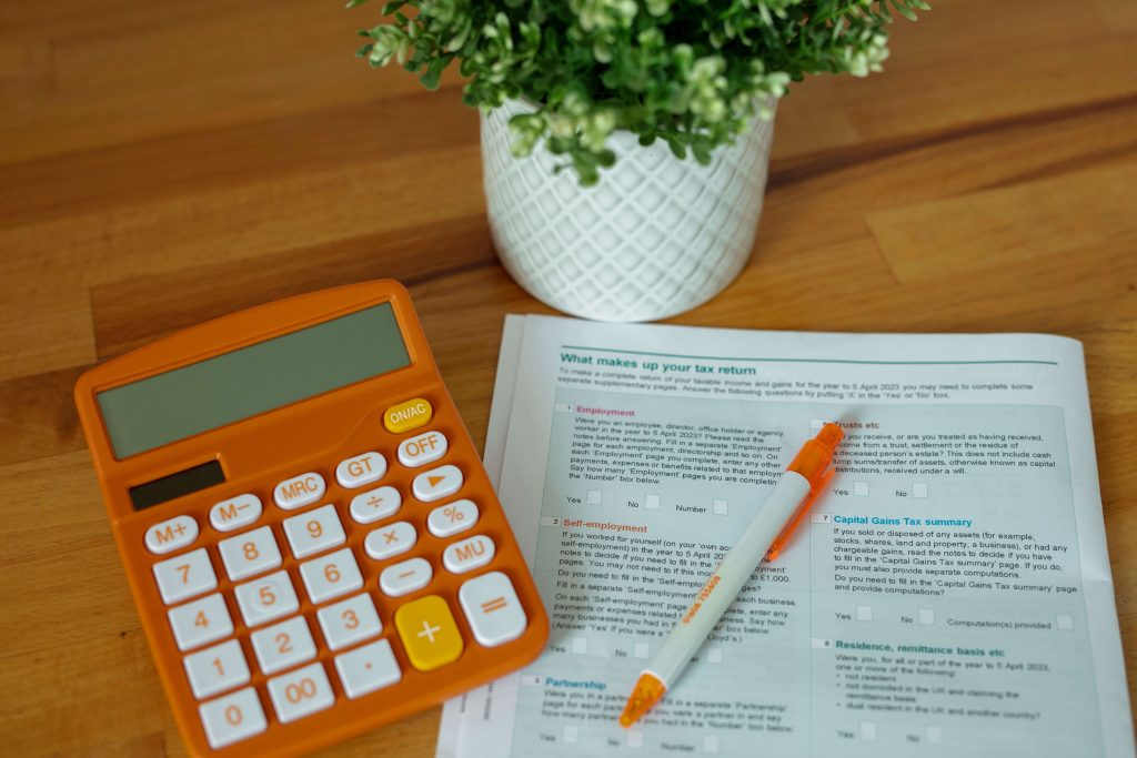 Self-Assessment tax return service